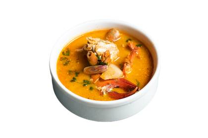 Σούπα thukpa με κοτόπουλο και λαχανικά