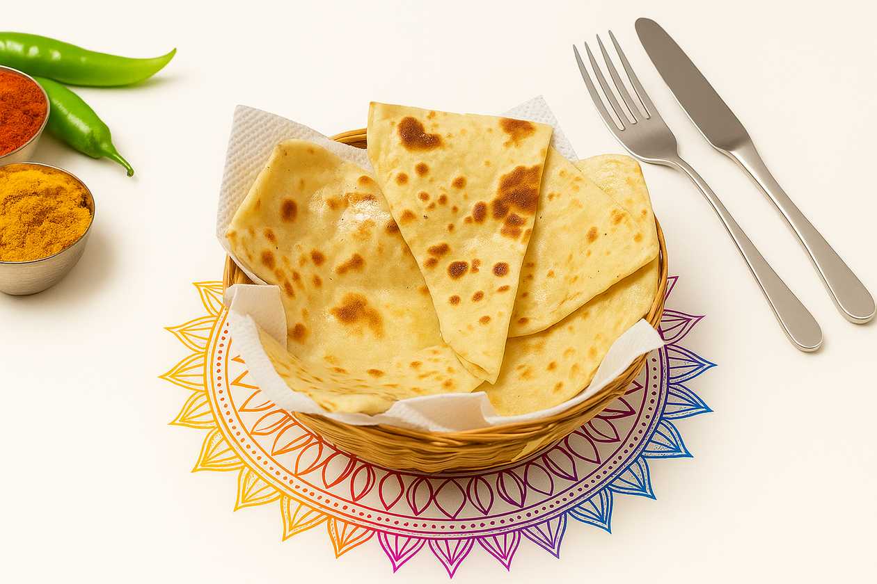 Chapati cu Unt / Butter Chapati