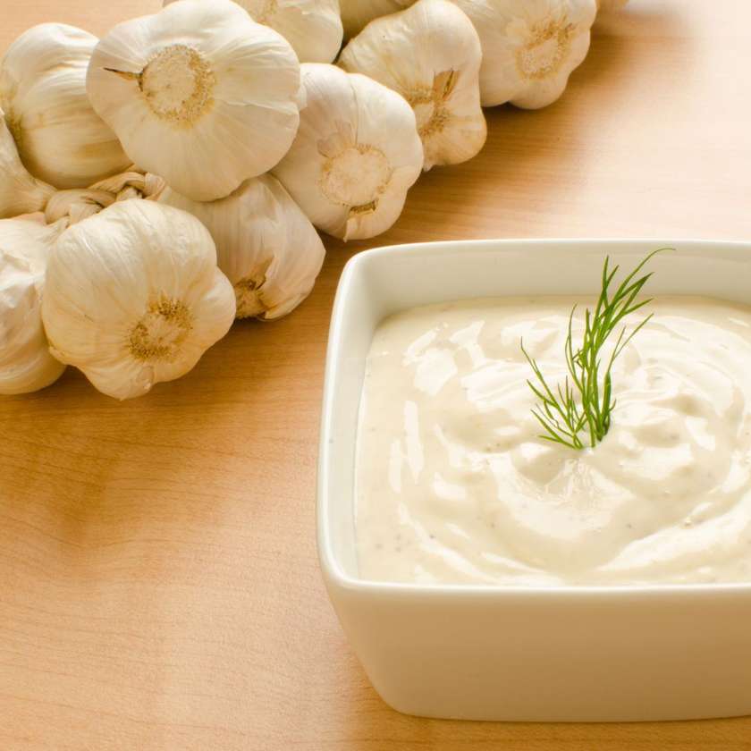 160. Cesnakový dresing