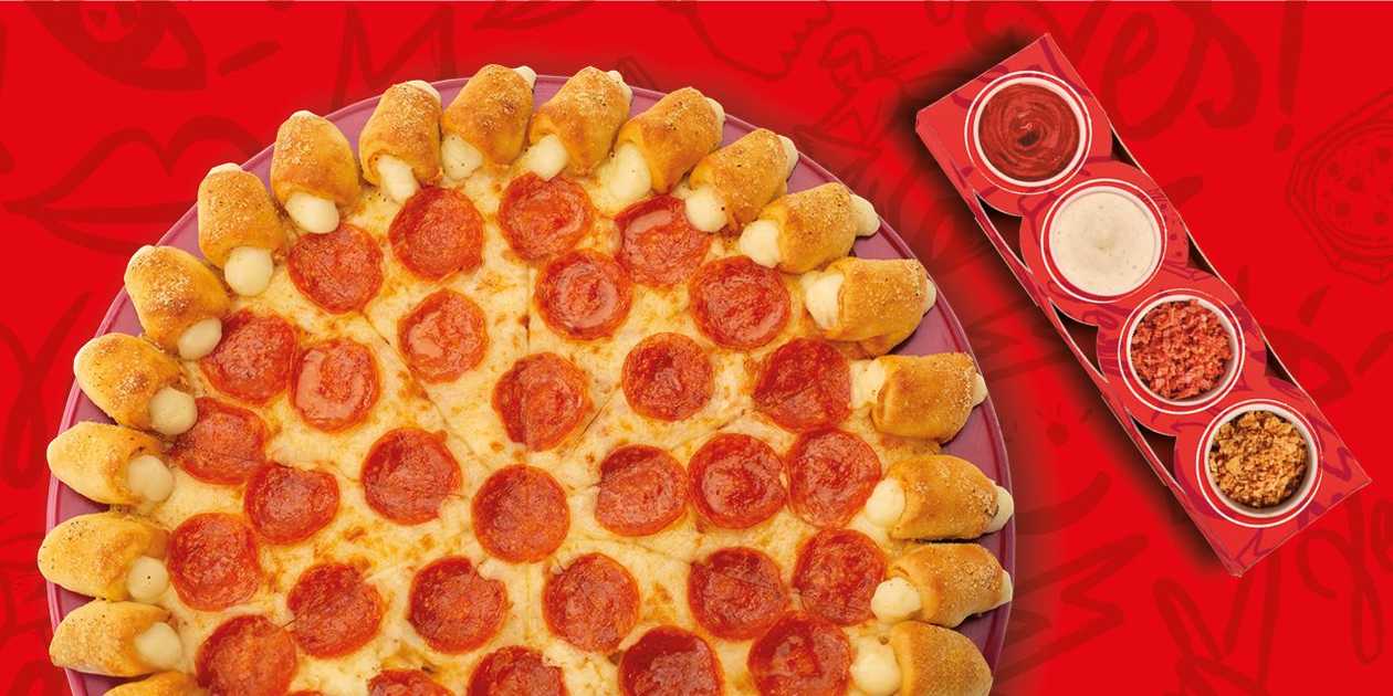 STŘEDNÍ DIP&CRUNCH CHEESY BITES PIZZA