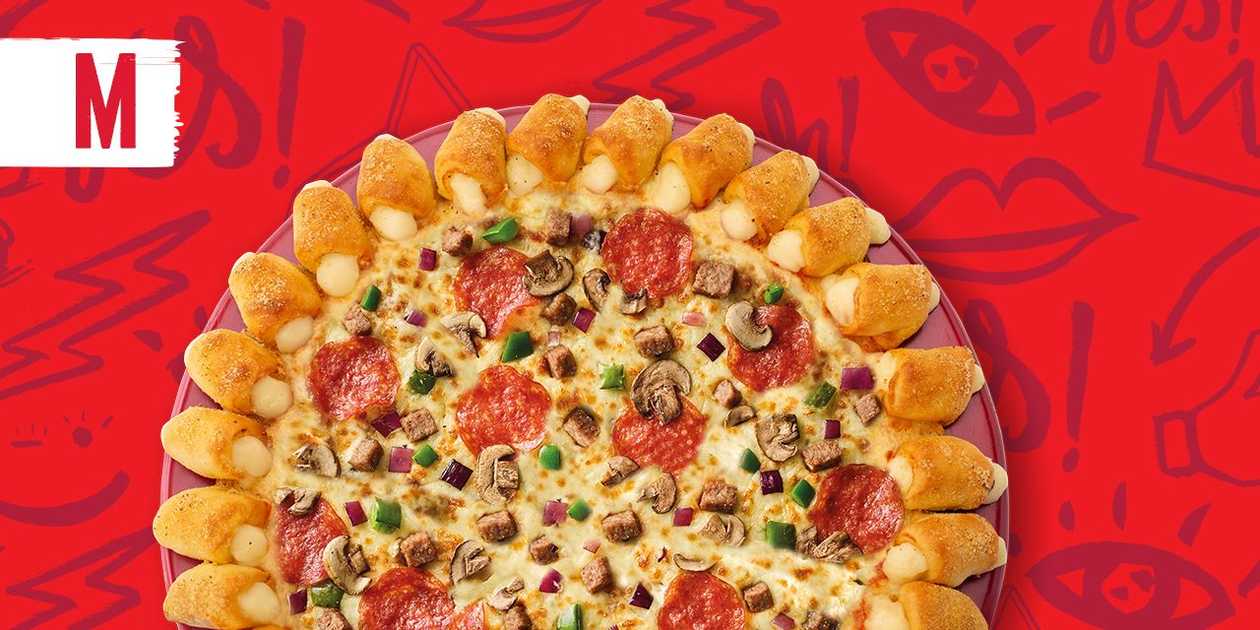 ŚREDNIA PIZZA Z CHEESY BITES