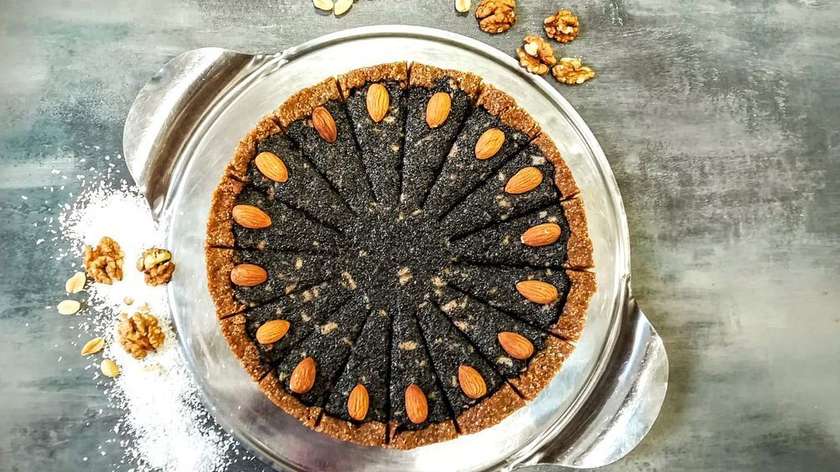 Poppy Seed Cake with Plum Jam