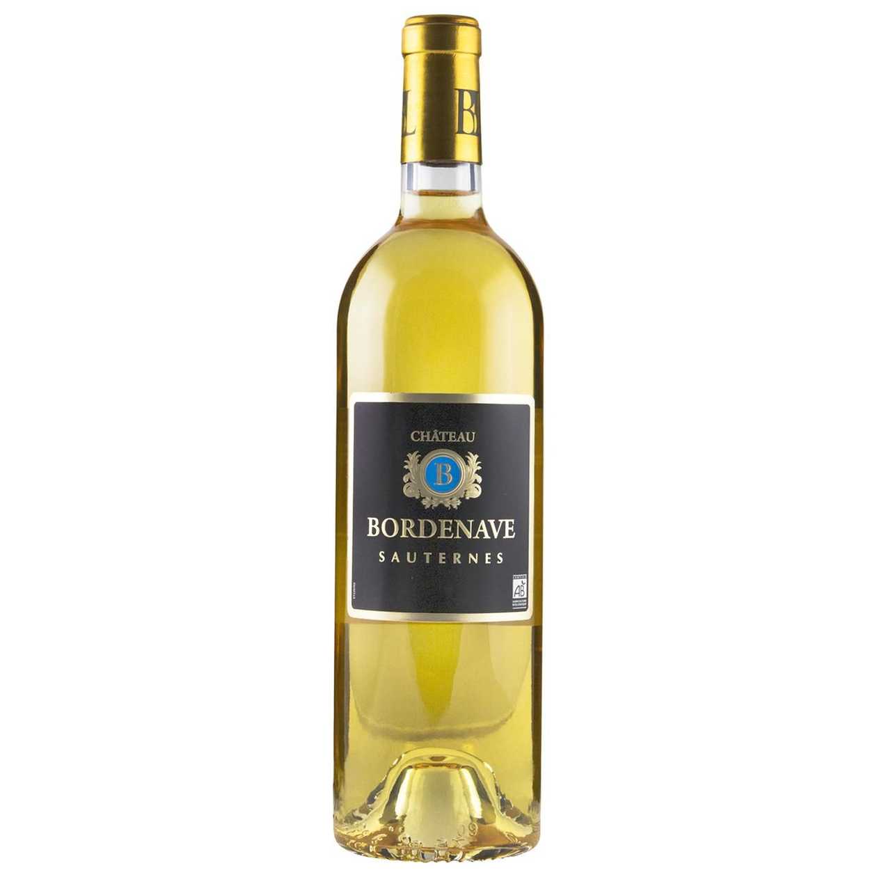 Chateau Bordenave Sauternes - BIO Sweet White Wine 13.5%