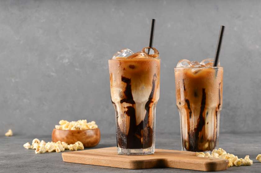 Iced Popcorn Mocha