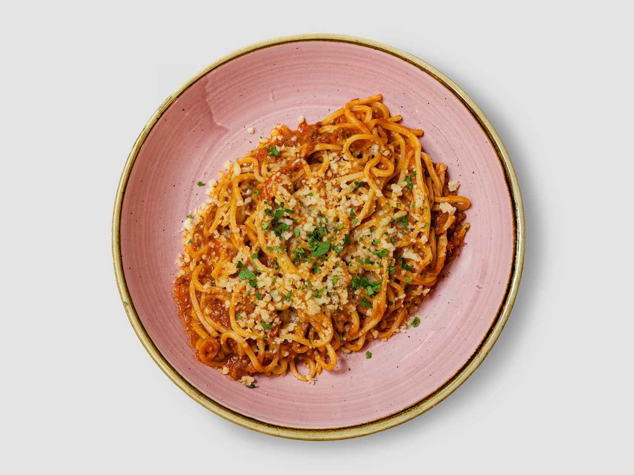 Spaghetti Chitarra Ragù Alla Bolognese