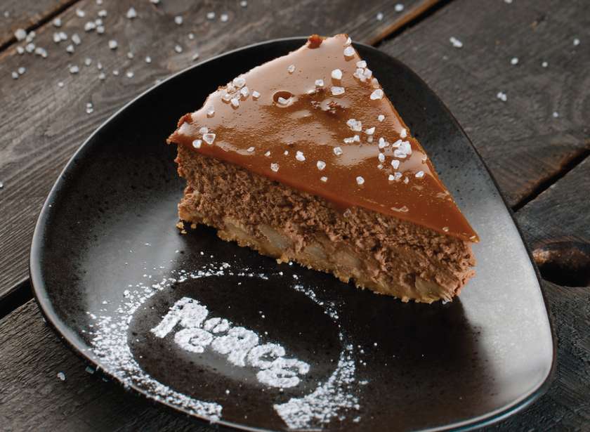 Salty Caramel Cheesecake