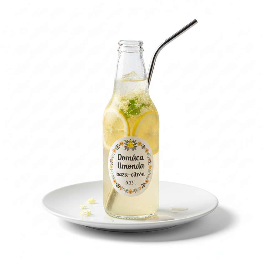 Domáca limonáda baza-citrón 0.33 l