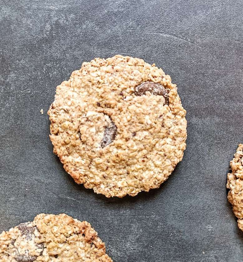 Homemade Oatmeal Cookie with Chocolate