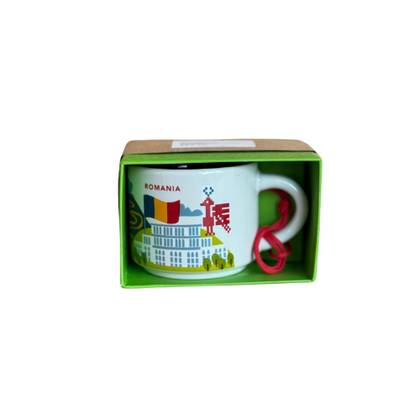 Ornament Mug 2oz Romania