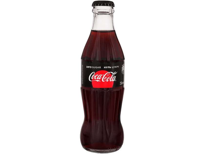 Кока-кола скло без цукру