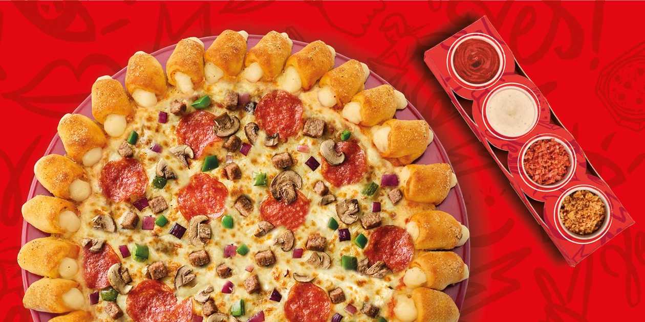 Large Dip & Crunch Cheesy Bites Pizza
