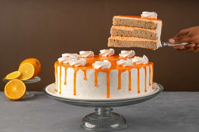 Orange Cream Cake