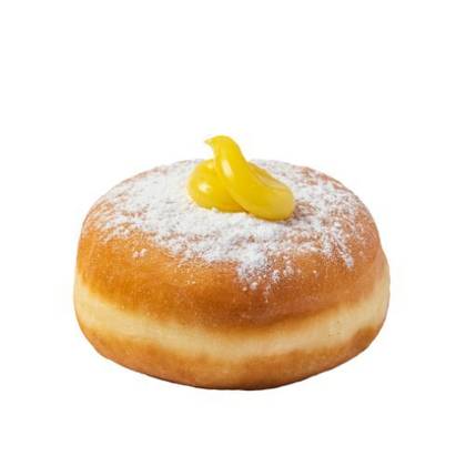 Donut with custard