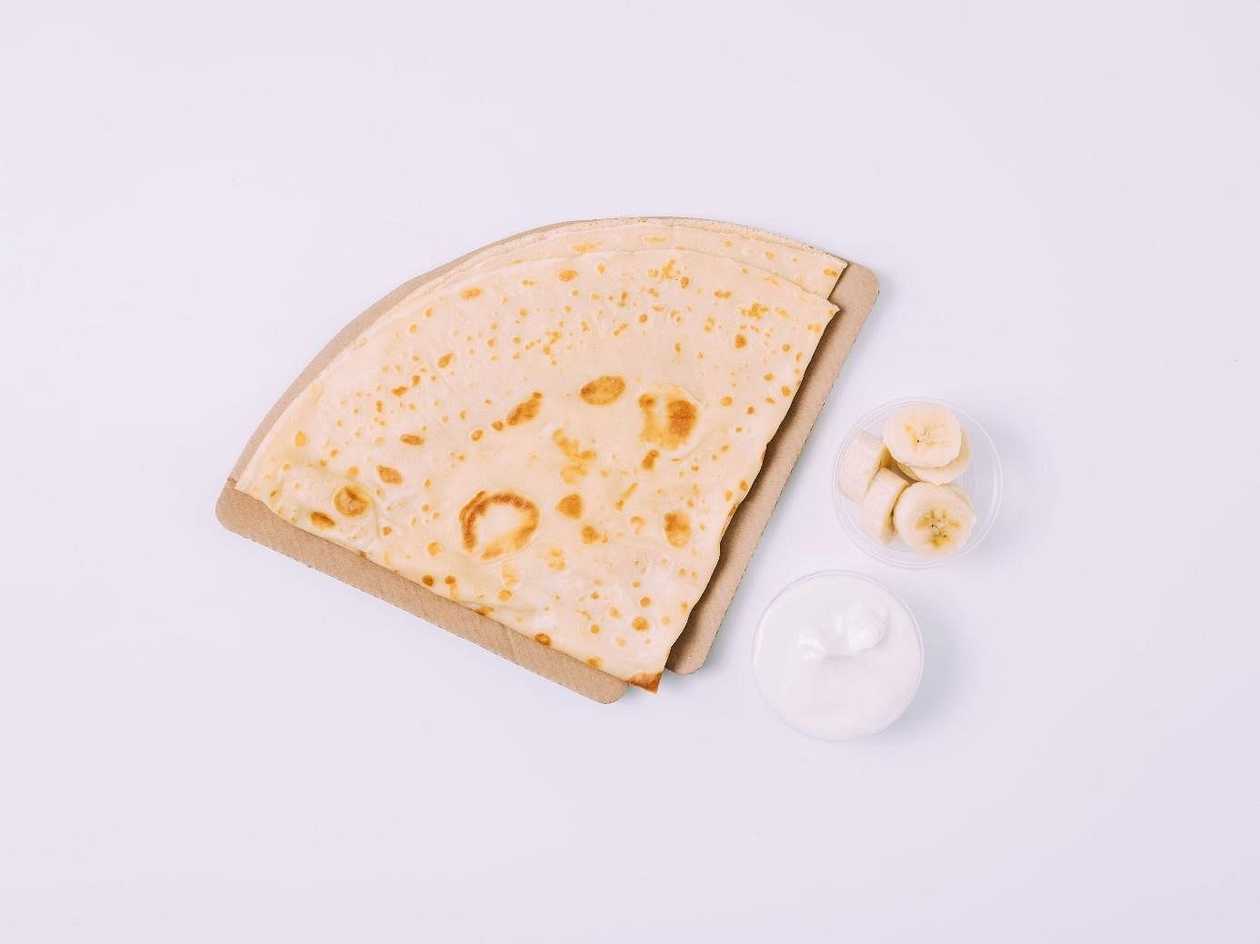 Palačinka s Tvarohem a banánem