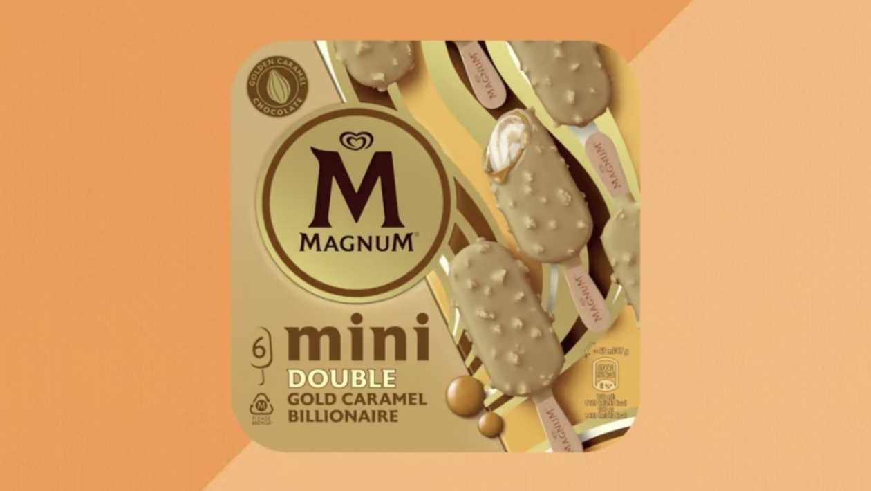 6 pakk Magnum Mini Caramel multipakk