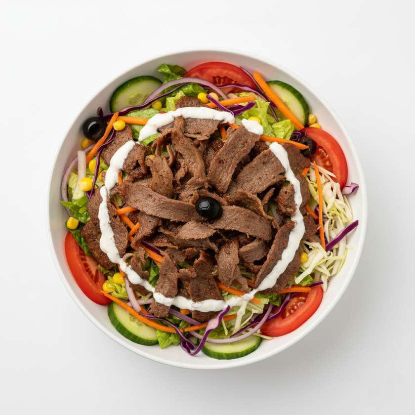 Donner Kebab com Vaca