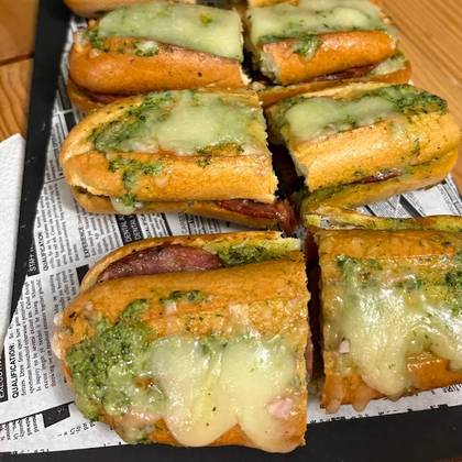 Stuffed Garlic Bread