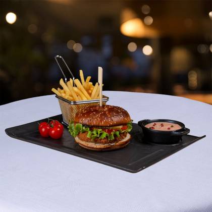 Meniu burger de pui 500g Combo