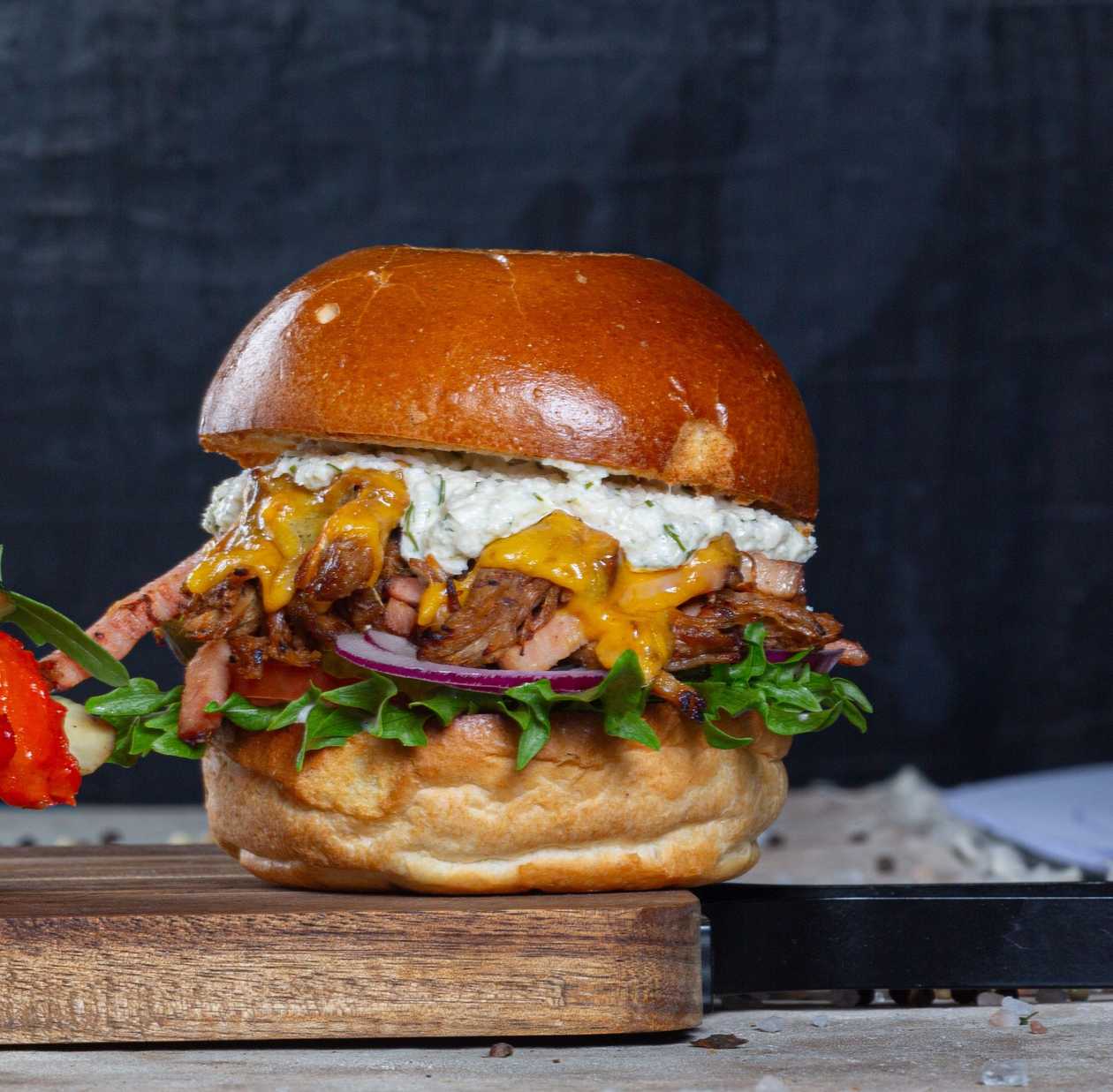 Burger Rebitud Lihaga