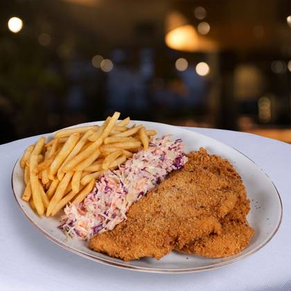 Meniu snitel pane de porc 450g