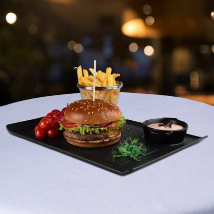 Meniu Double Burger 600g