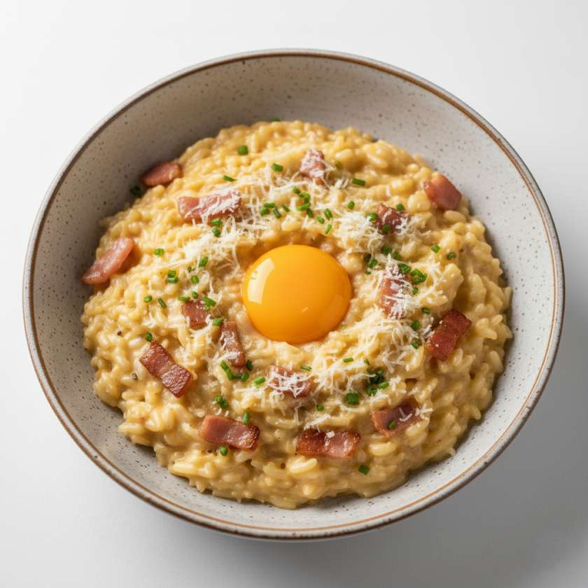Risotto All Carbonara