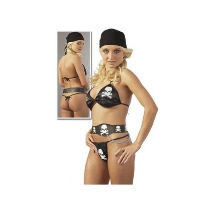 Pirate Girl Party Costume Set 24701281101, Size S/L