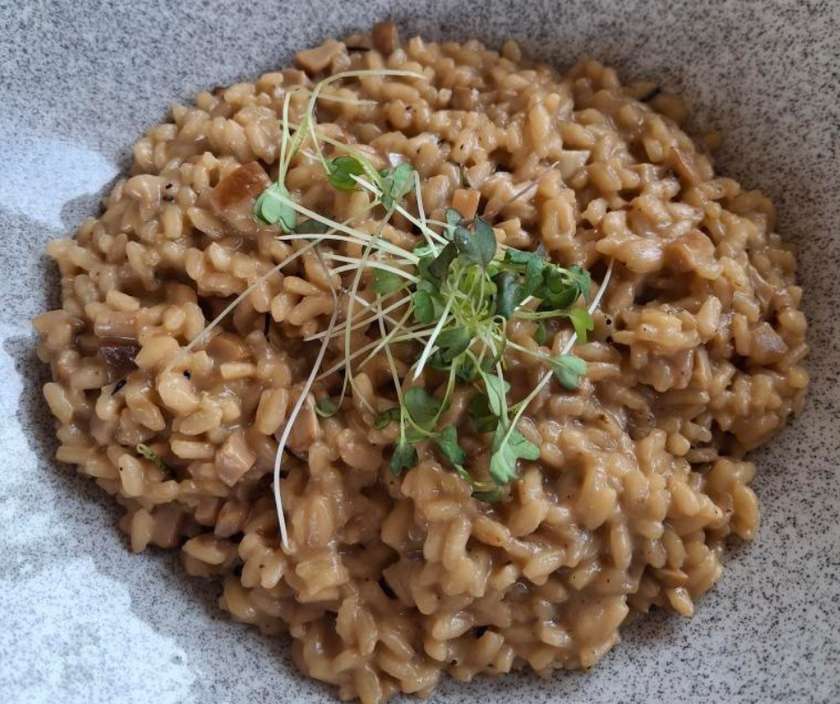 Hříbkové risotto