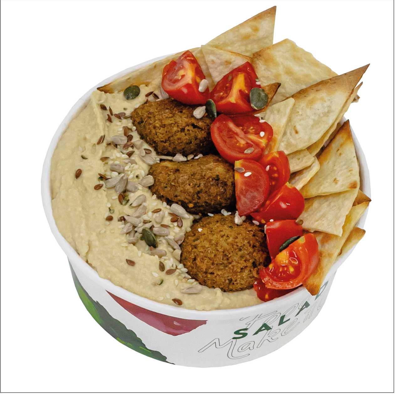 Falafel Hummus Bowl