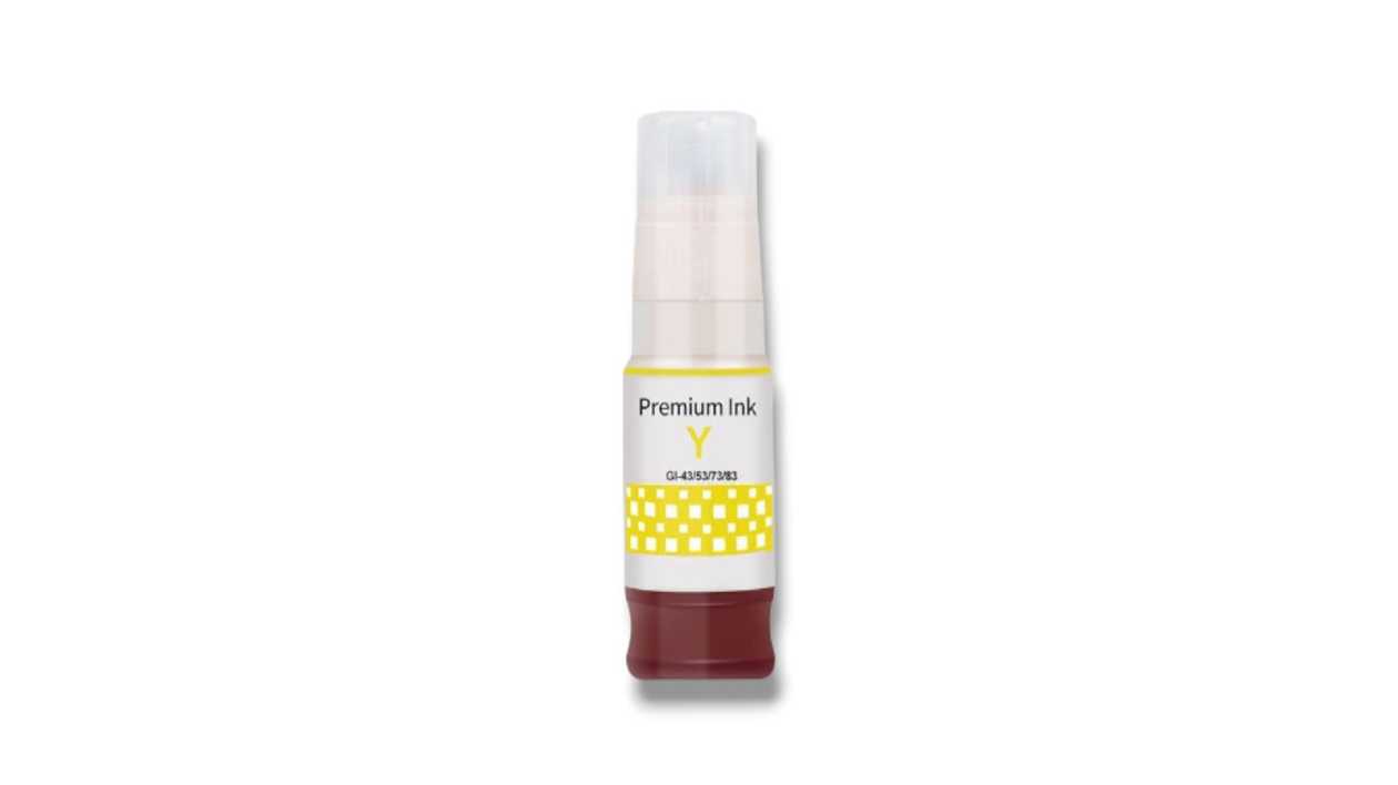 Canon Pixma GI-43 Yellow Ink Bottle (Y), 1111111111452