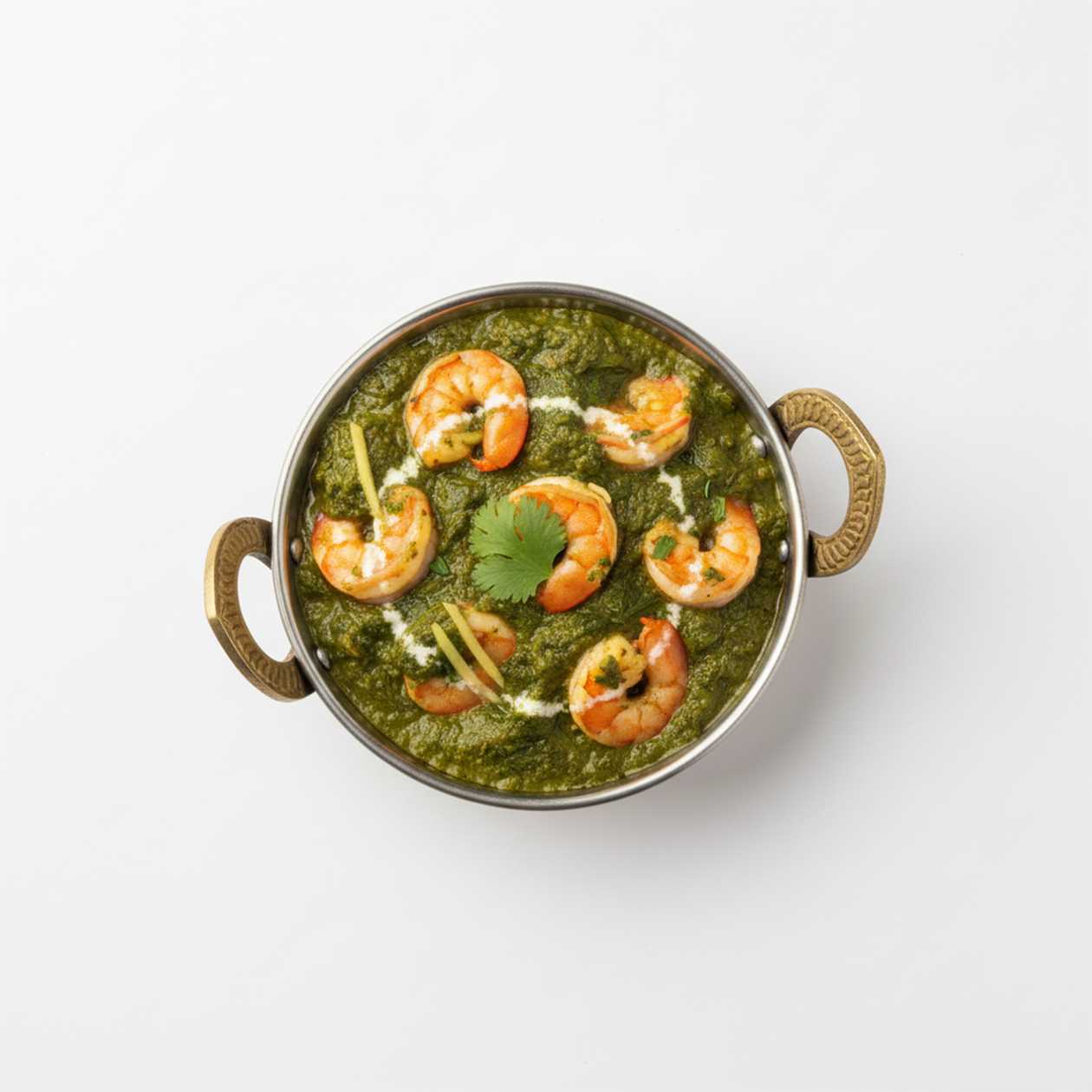 Prawn Saag
