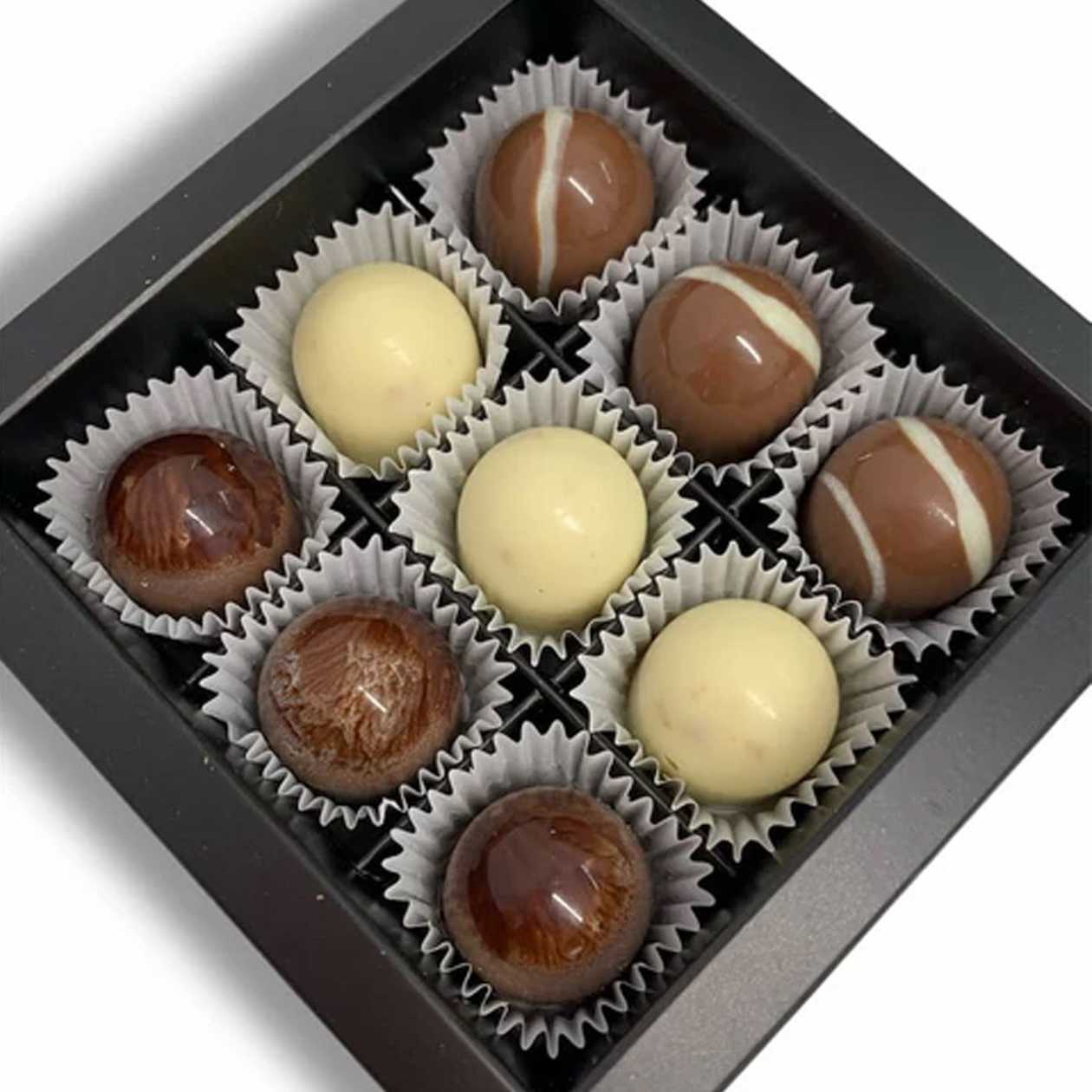 Cutie bomboane cu ciocolata belgiana
