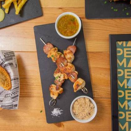 Chicken and Chorizo Skewer