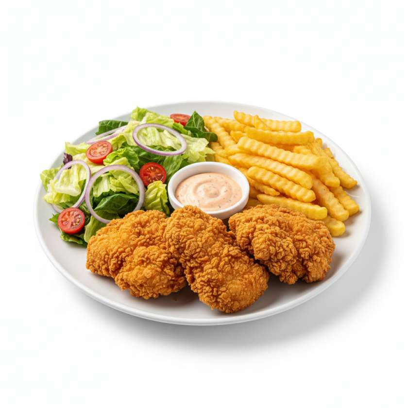 Crispy Chicken em Prato