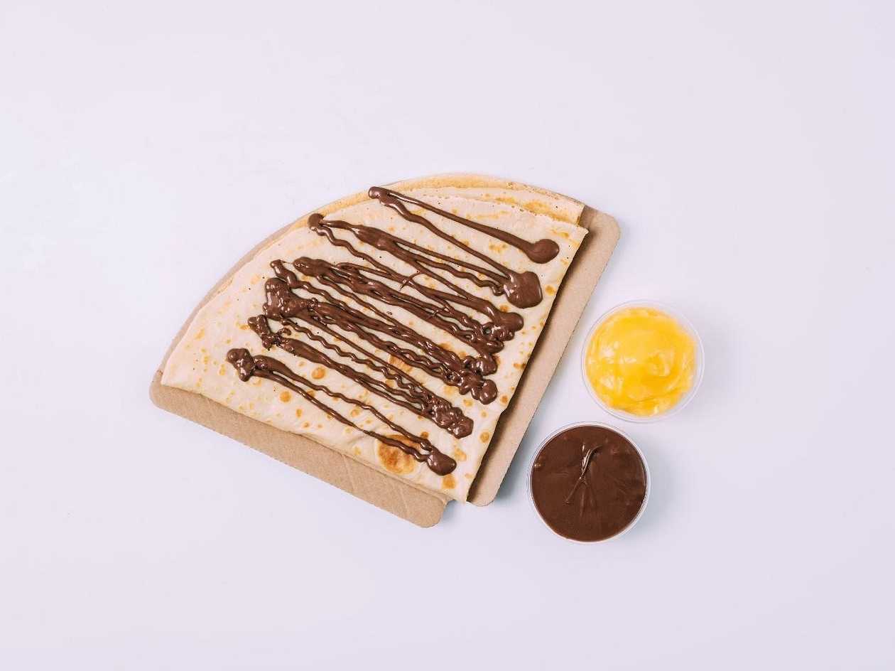 Palačinka s VANILKOVÁ LaCrema a nutellou