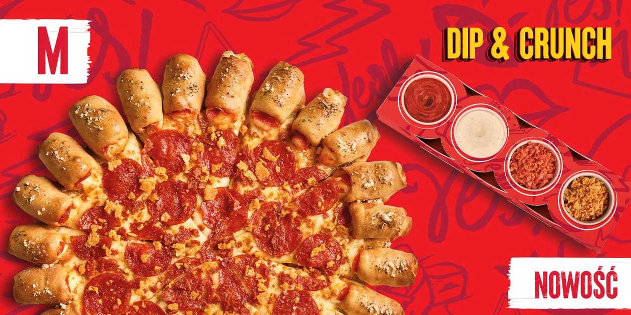 ŚREDNIA SUPER CRUNCHY PEPPERONI DIP & CRUNCH