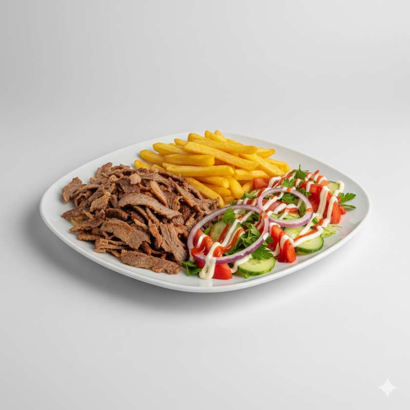 Portion Doner with Meat