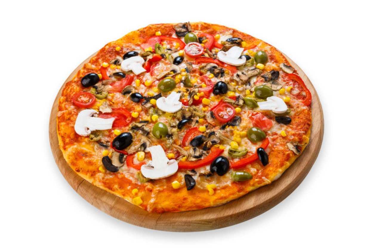 Pizza Vegana de Post cu Mozzarella Vegetală