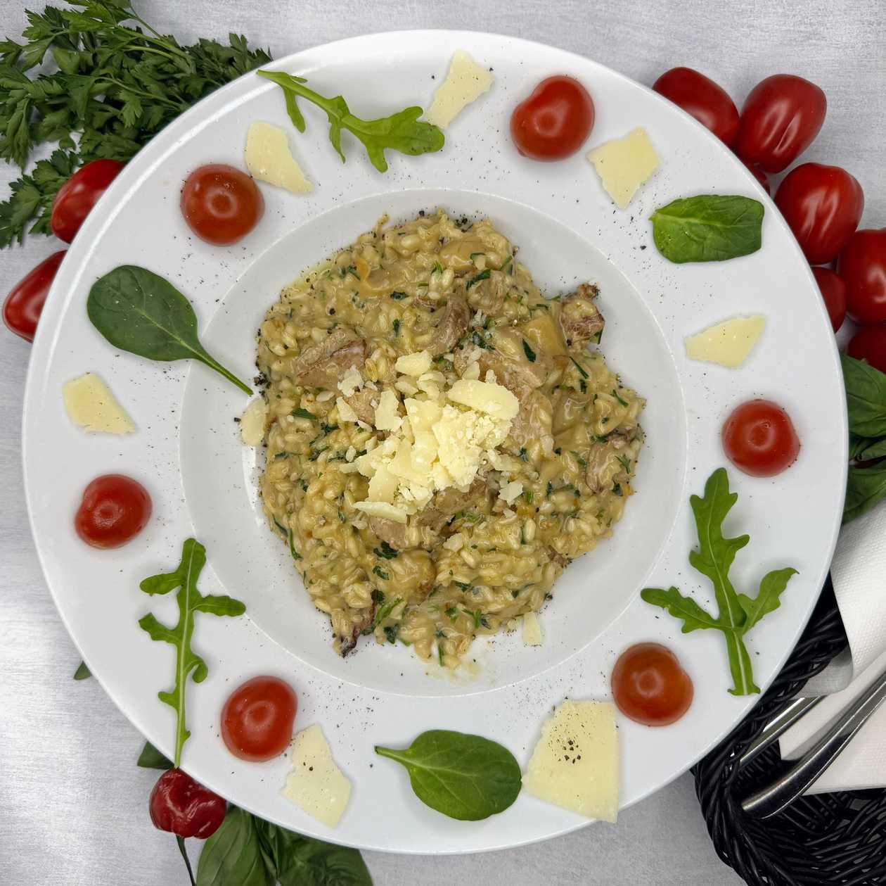 Risotto z borowikami