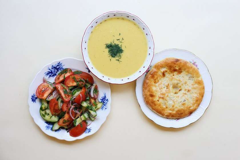 Kuřecí Khachapuri Menu 🍗