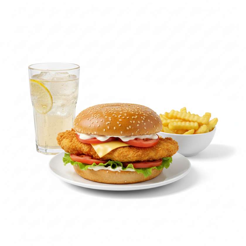 Menu Hamburguer com Frango