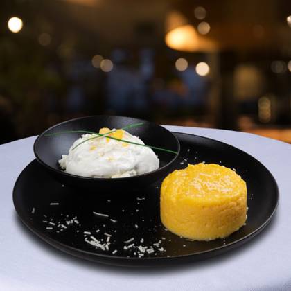 Mamaliguta cu branza si smantana 450g