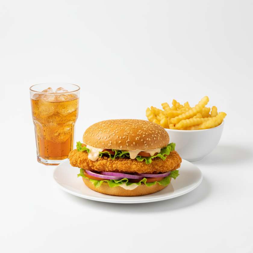 Menu Crispy Chicken Sand