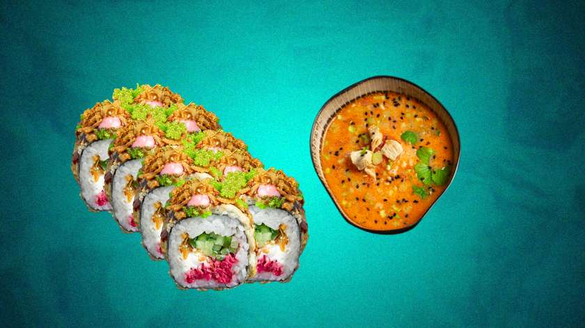 Rudens rinkinys: Crispy crab + dienos sriuba