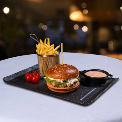 Meniu Cheeseburger de pui 500g