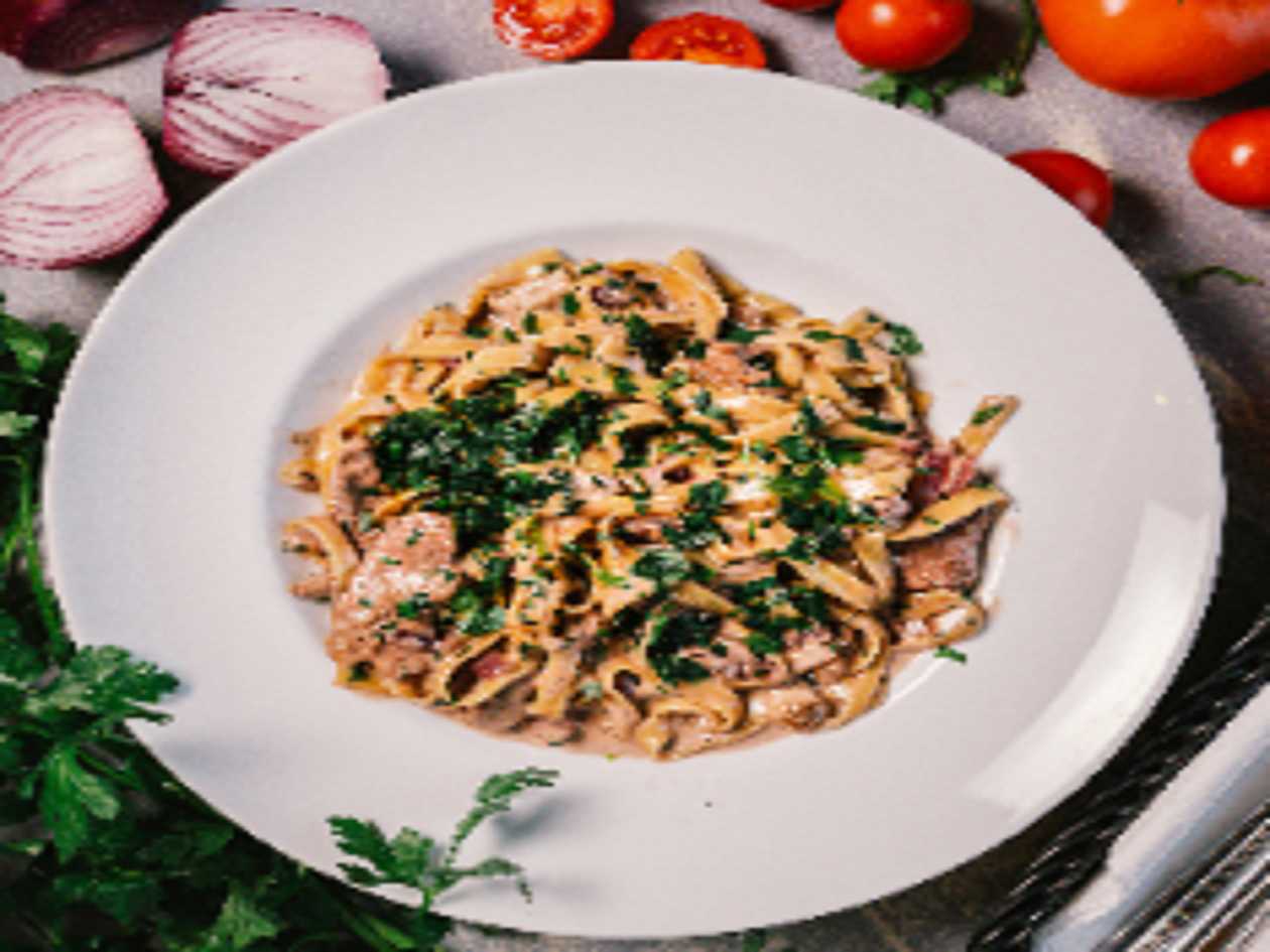 Tagliatelle z borowikiem