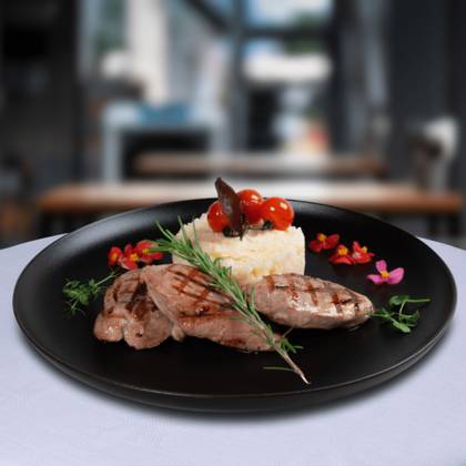 Muschiulet cu risotto parmigiani 400g