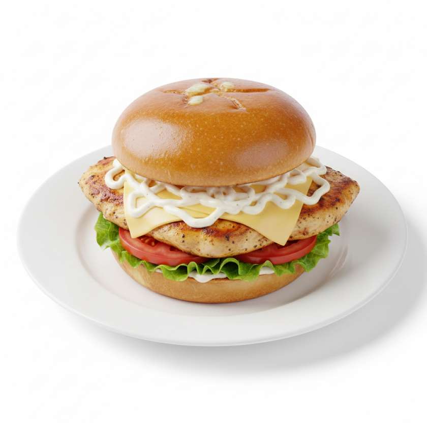 Hamburguer com Frango