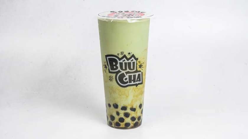 Matcha Búú Cha Milk Tea
