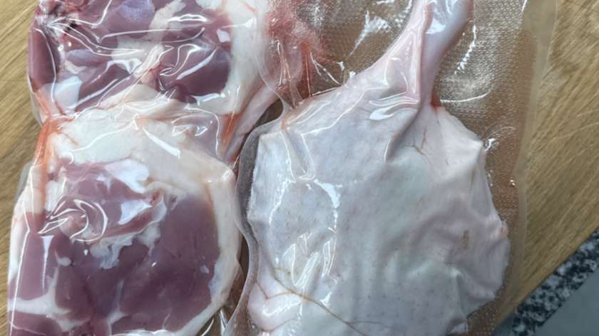 Fresh Organic Duck Legs 500g